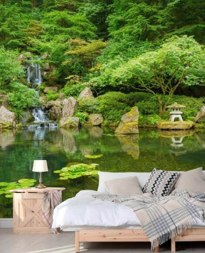 Japanese Garden Wall Mural