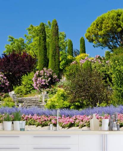 Flowery Garden Wallpaper