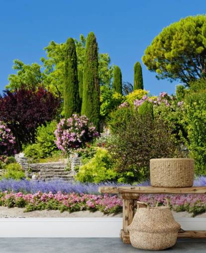 Flowery Garden Wallpaper