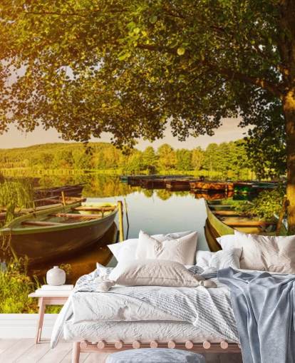 Sotto gli alberi Landscape Mural