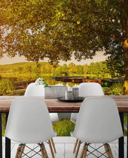 Under Trærne Landscape Mural