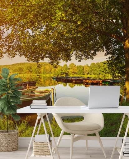 Sous les arbres Landscape Mural Sous les arbres Landscape Mural