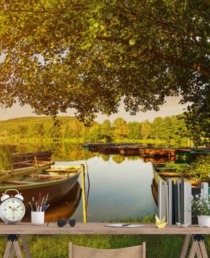 Under The Trees Landscape Mural