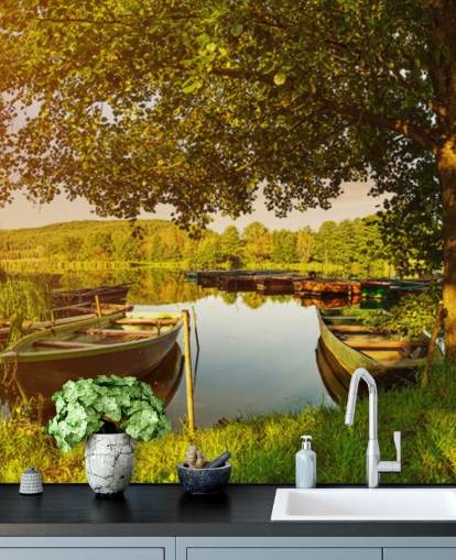 Sous les arbres Landscape Mural Sous les arbres Landscape Mural