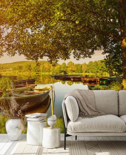 Sotto gli alberi Landscape Mural