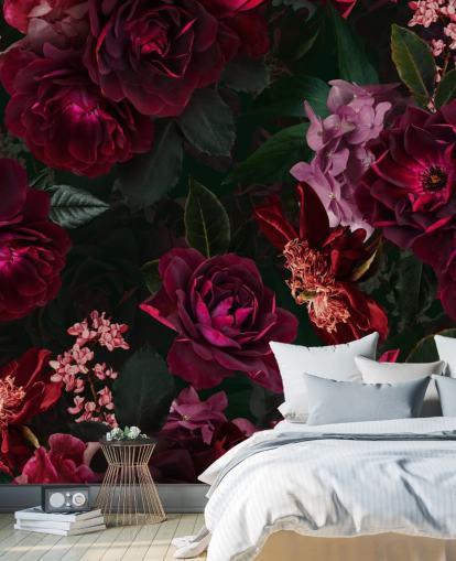 dark pink flower wallpaper