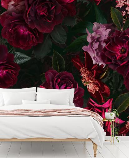 dark pink flower wallpaper