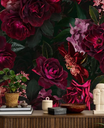 dark pink flower wallpaper