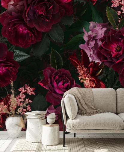 dark pink flower wallpaper dark pink flower wallpaper