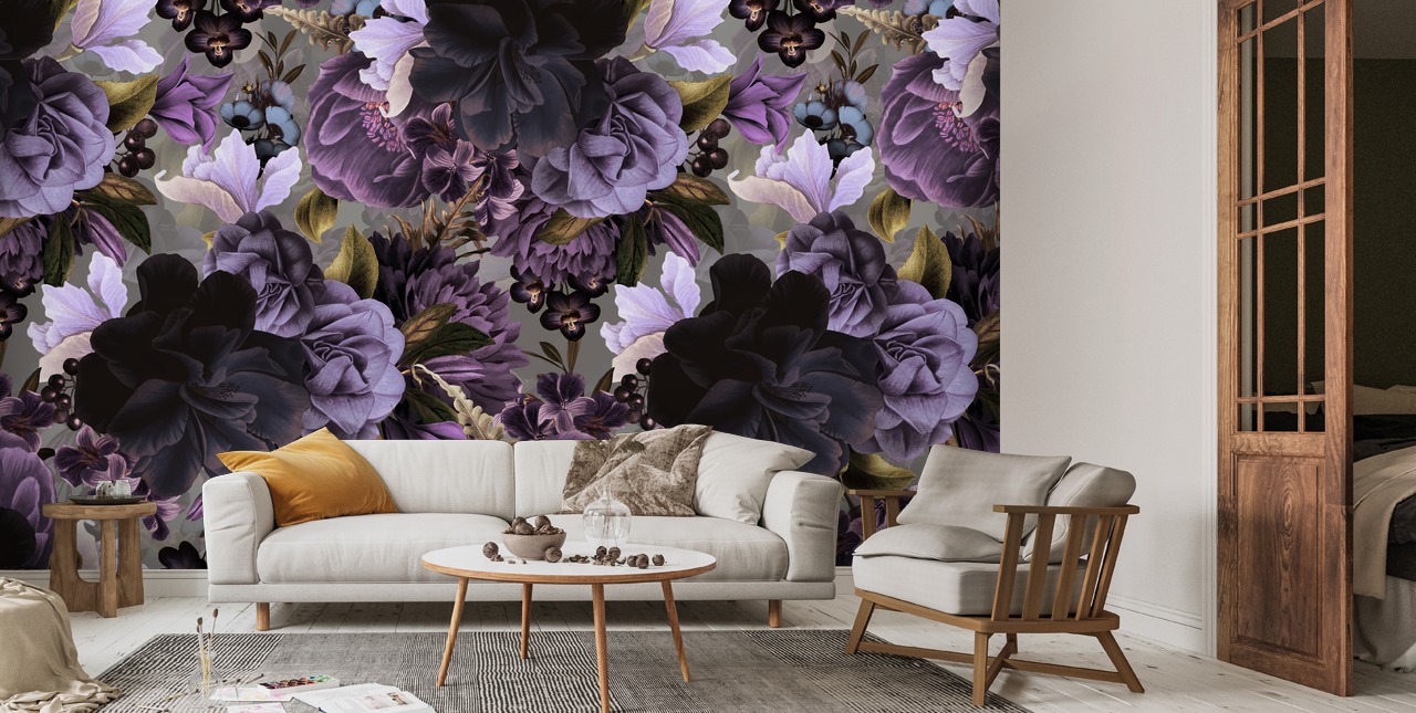 Lovely Lilacs Wallpaper | Wallsauce US