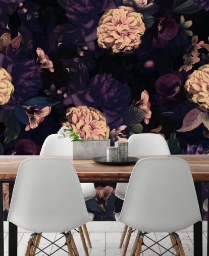 dark pink and navy foliage with light pink carnation flowers wallpaper dark pink and navy foliage with light pink carnation flowers wallpaper