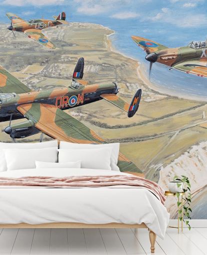 spitfires flying over dover wallpaper spitfires flying over dover wallpaper