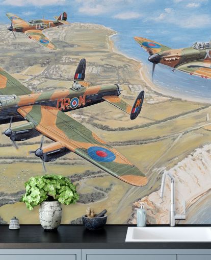 spitfires flying over dover wallpaper spitfires flying over dover wallpaper