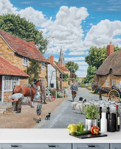 old fashioned village wallpaper old fashioned village wallpaper