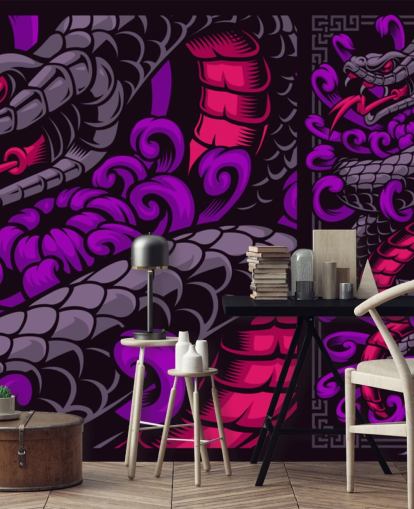 purple snake wallpaper purple snake wallpaper