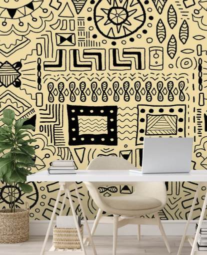 papel tapiz de dibujos negros tribales papel tapiz de dibujos negros tribales