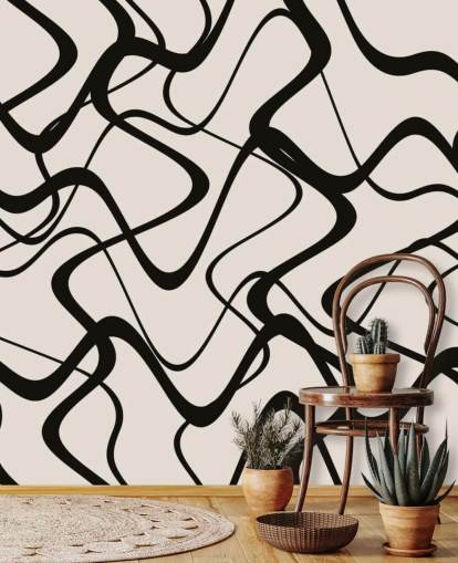 black and white tribal wallpaper