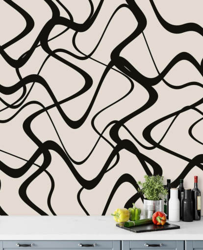 black and white tribal wallpaper