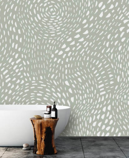 Tribal Swirls Tribal Wallpaper