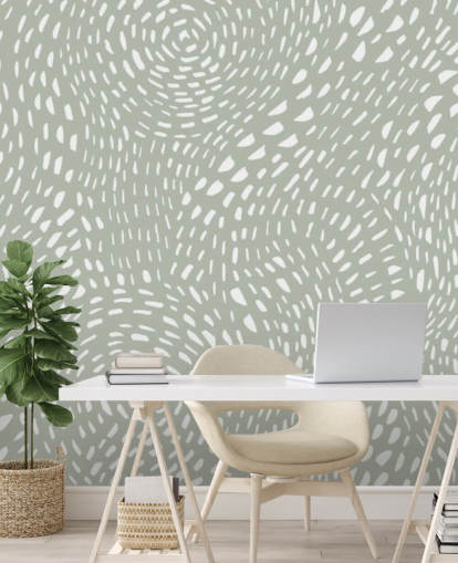 Tribal Swirls Tribal Wallpaper