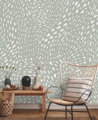 white dot wallpaper met grijze achtergrond white dot wallpaper met grijze achtergrond
