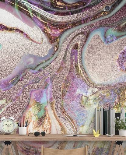 lilac, pink, gold geode wallpaper lilac, pink, gold geode wallpaper