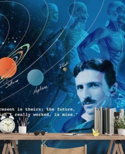 mural de parede de sala de aula escolar personalizável chamado Amazing Science Panoramic para escolas mural de parede de sala de aula escolar personalizável chamado Amazing Science Panoramic para escolas
