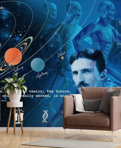 fresque murale de classe personnalisable appelée Amazing Science Panoramic pour les écoles fresque murale de classe personnalisable appelée Amazing Science Panoramic pour les écoles