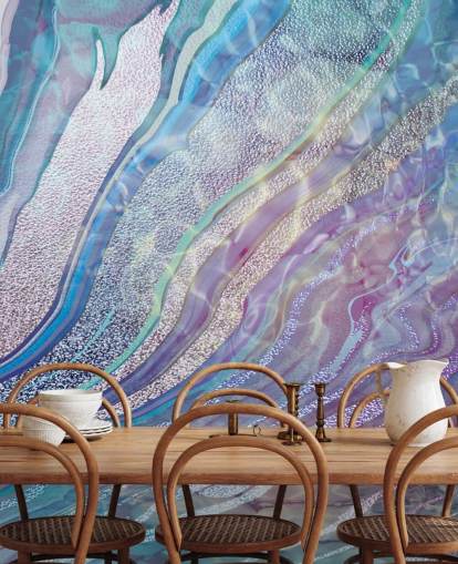 purple, blue and silver geode effect wallpaper purple, blue and silver geode effect wallpaper