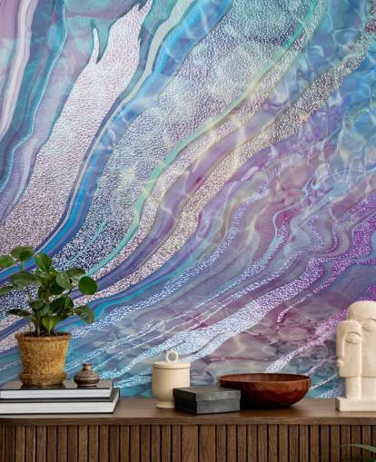 purple, blue and silver geode effect wallpaper purple, blue and silver geode effect wallpaper