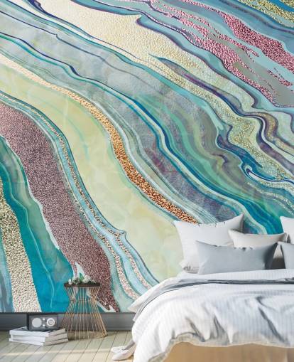 blue and pink marble effect wallpaper blue and pink marble effect wallpaper