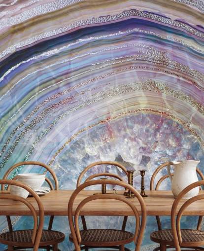 purple and blue geode wallpaper