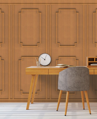 papel pintado panel de madera