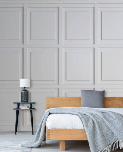 white toned wood panel wallpaper