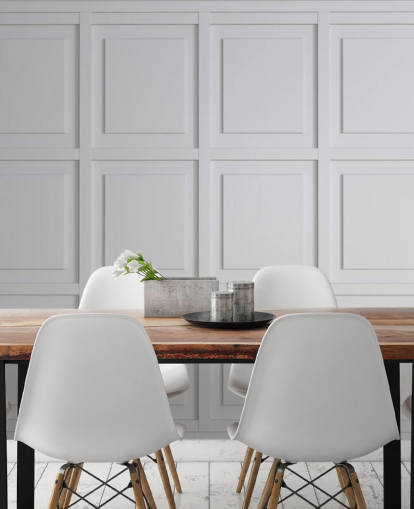white toned wood panel wallpaper