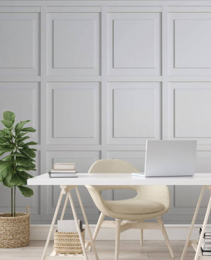 papier peint en bois blanc