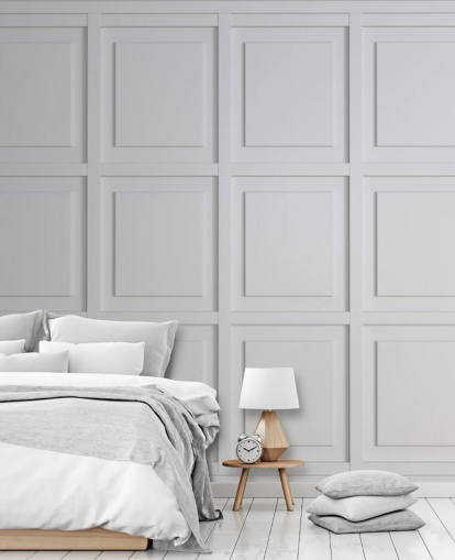 white toned wood panel wallpaper