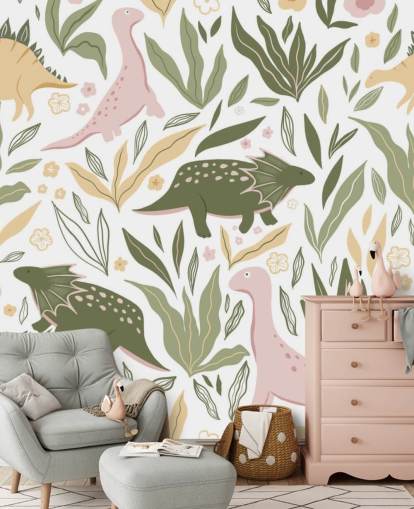 pastel green and pink dinosaur wallpaper pastel green and pink dinosaur wallpaper