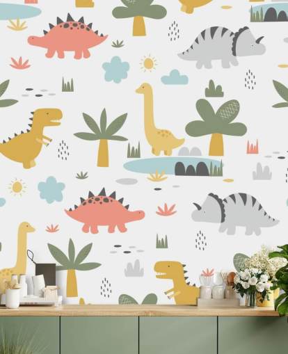 fargerike dinosaur tegneserier tapet fargerike dinosaur tegneserier tapet