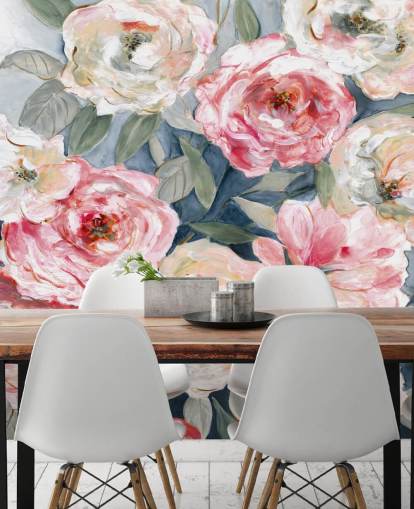 pink and white rose wallpaper