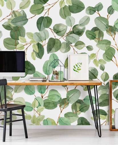 grüne Blatt-Tapete grüne Blatt-Tapete