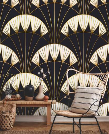 papel pintado vintage oscuro