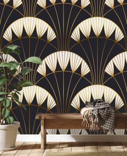 papel pintado vintage oscuro