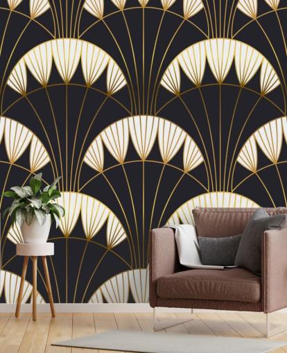 papel pintado vintage oscuro