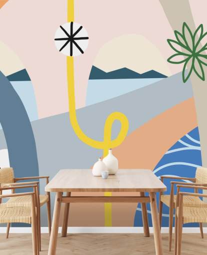 bunte abstrakte Street Wallpaper