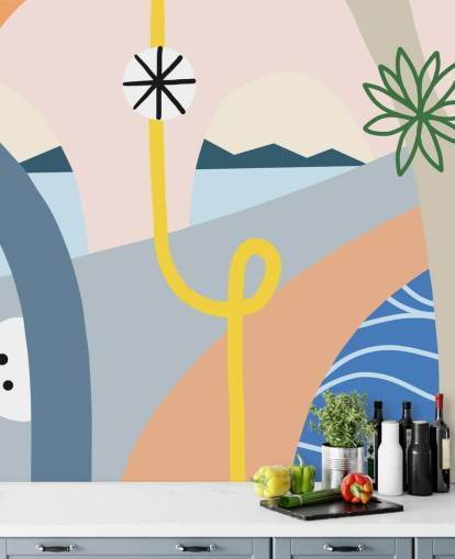 bunte abstrakte Street Wallpaper