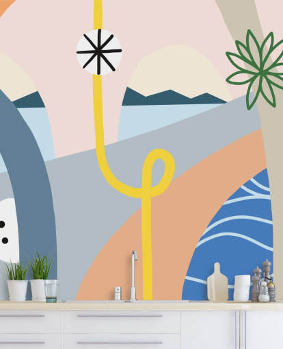 bunte abstrakte Street Wallpaper