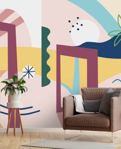 purple, orange, blue, green abstract street wallpaper purple, orange, blue, green abstract street wallpaper