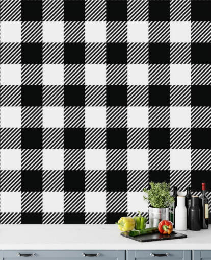 monochrome gingham wallpaper monochrome gingham wallpaper