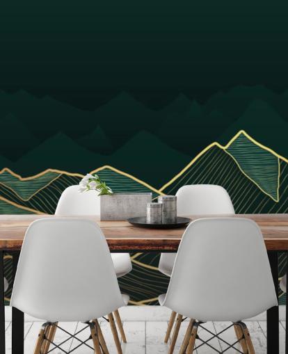 dark green and gold mountain wallpaper dark green and gold mountain wallpaper